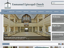 Tablet Screenshot of emmanuelgreenwood.org